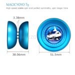 Mcubes India Magic yoyo T9 shark unresponsive yo-yo blue 1000004880 small