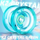 Mcubes India Magic yoyo k2 crystal unresponsive yo-yo green