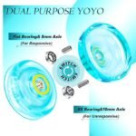 Mcubes India Magic yoyo k2 crystal unresponsive yo-yo green 71y7GM9wEdL. SX679 small