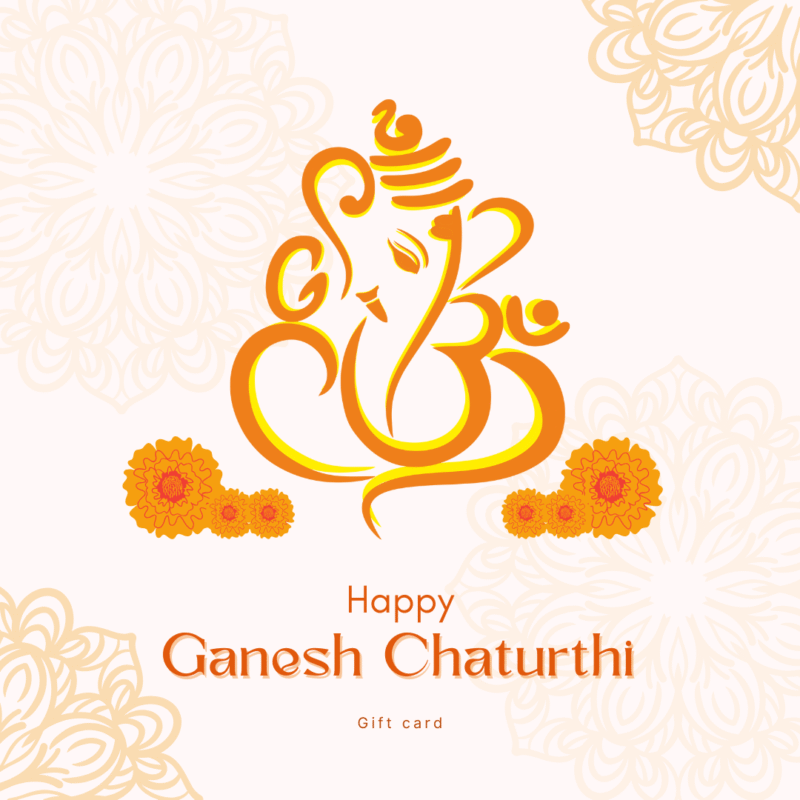 Mcubes India Ganesh chaturthi Gift card