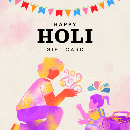 Playful SImple Happy Holi Festival