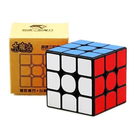 Mcubes India YuXin little magic 3x3 cube black Mcubes India YuXin little magic 3x3 cube black