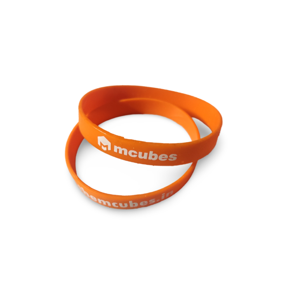 Mcubes India Speed cuber wristband orange