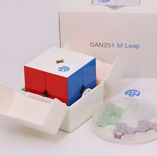 mcubes-india-gan-251-leap-magnetic-2x2-speed-cube-best-cube-store-image-1