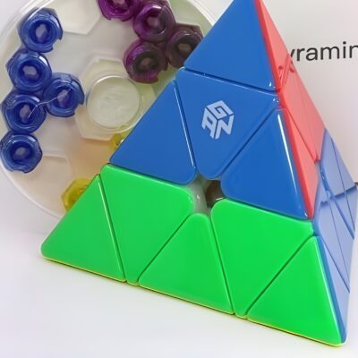 mcubes India Gan pyraminx m enhanced uv magnetic cube IMG 1