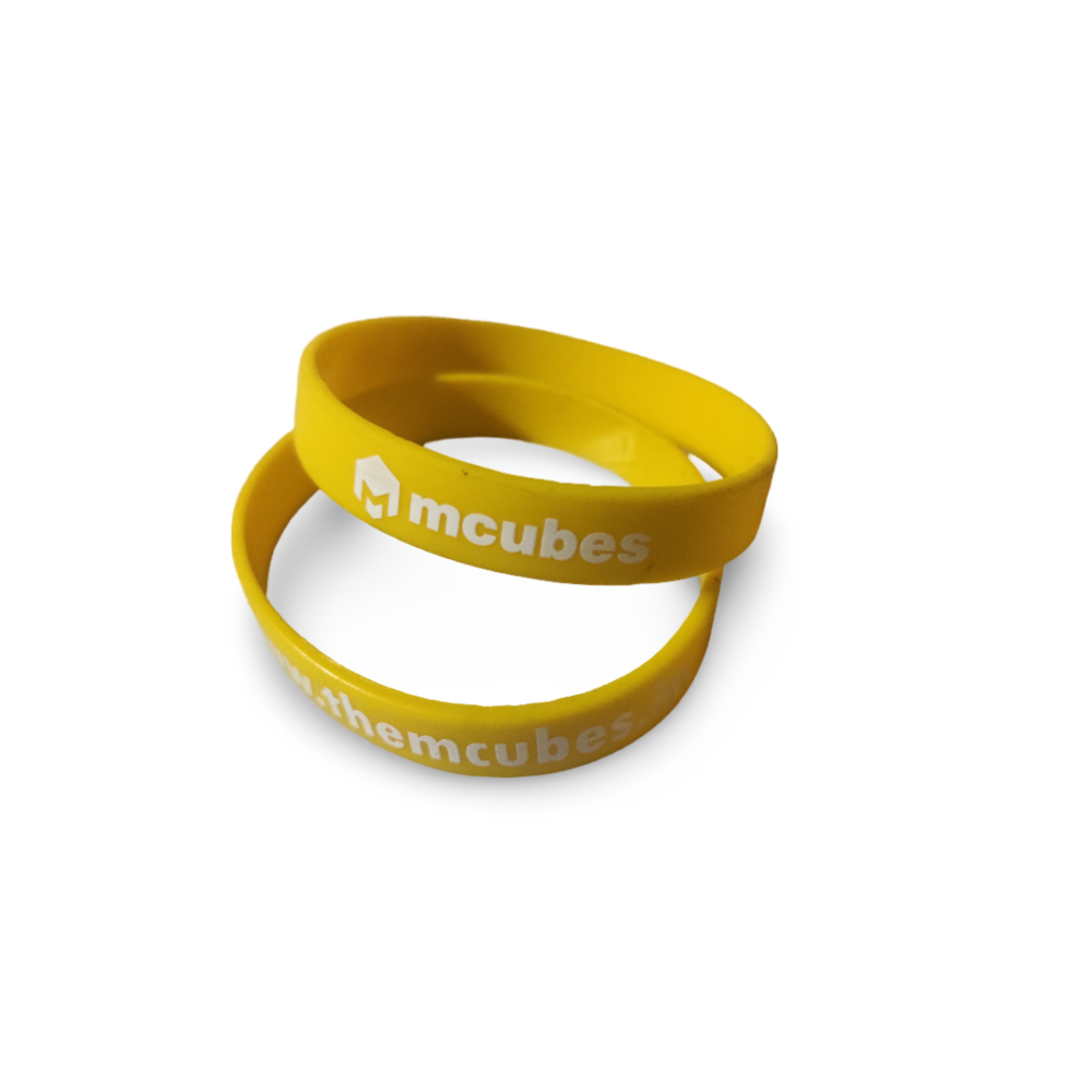 Mcubes India Speed cuber wristband yellow